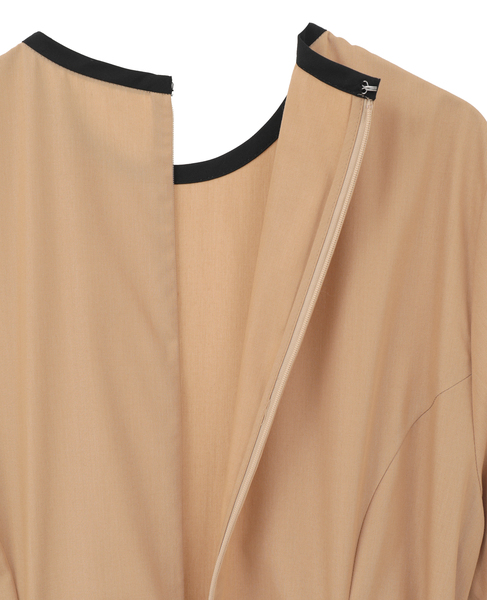 ショートスリーブコットンワンピース 詳細画像 ベージュ 14