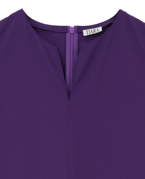 カラーブロックワンピース 詳細画像 パープル 6