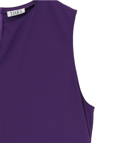 カラーブロックワンピース 詳細画像 パープル 7