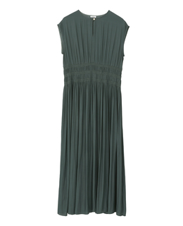 シャーリングワンピース