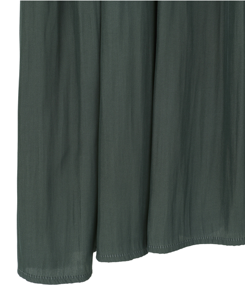 シャーリングワンピース 詳細画像 グリーン 5