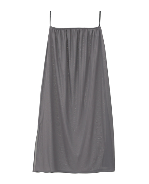 シャーリングワンピース 詳細画像 ブラウン 2