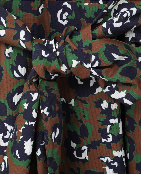 オールドローズプリントリボンワンピース 詳細画像 ブラウン 11