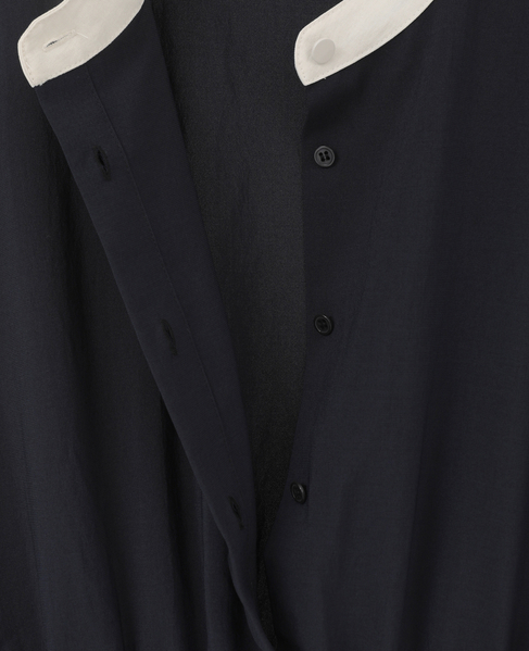 ハイネックシャーリングワンピース 詳細画像 ネイビー 9