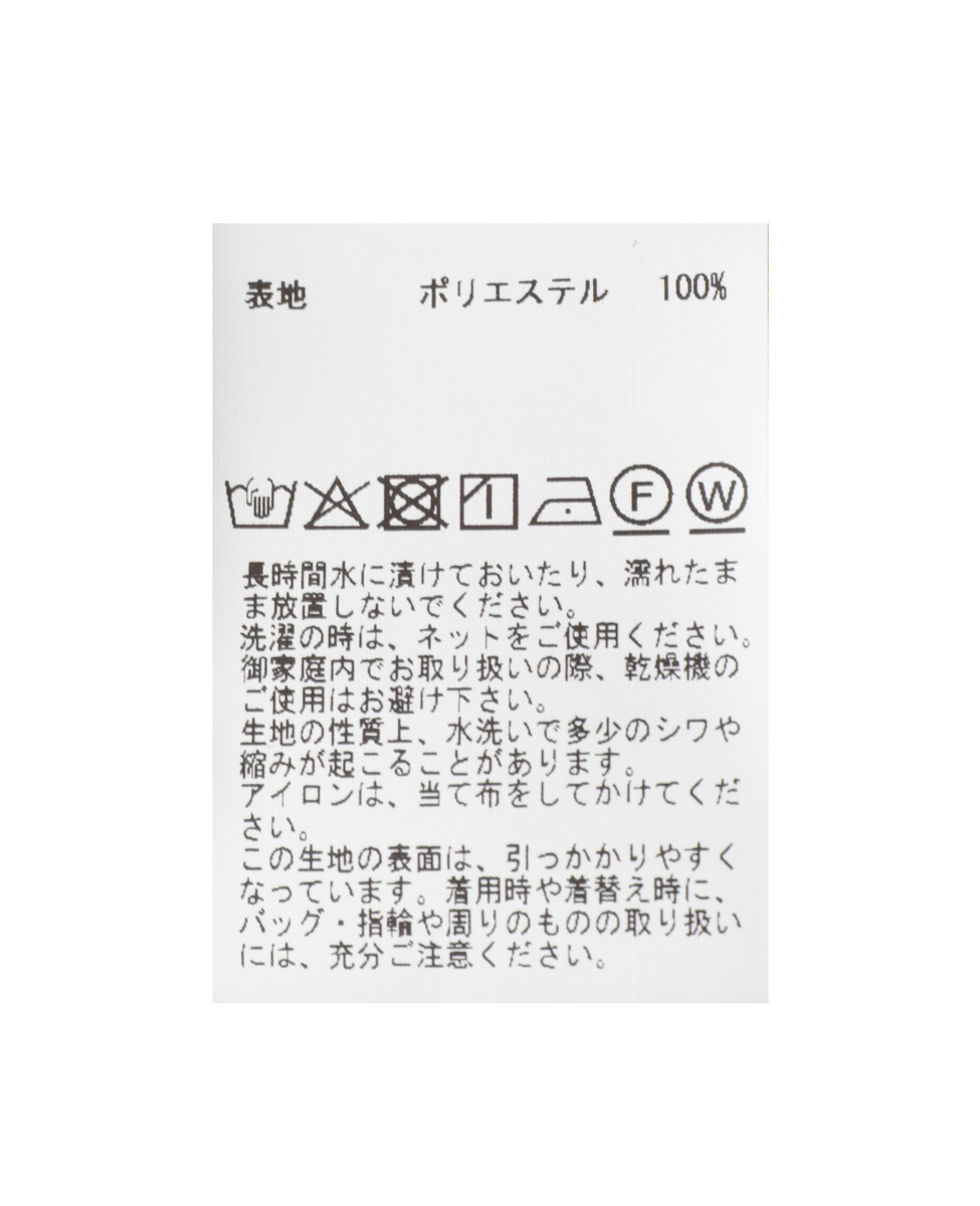 ハイネックシャーリングワンピース 詳細画像 ネイビー 18