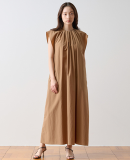 ネックギャザーワンピース