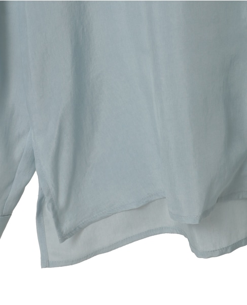 キュプラボウタイブラウス 詳細画像 サックス 15