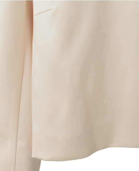 クロップドサテンブラウス 詳細画像 アイボリー 11