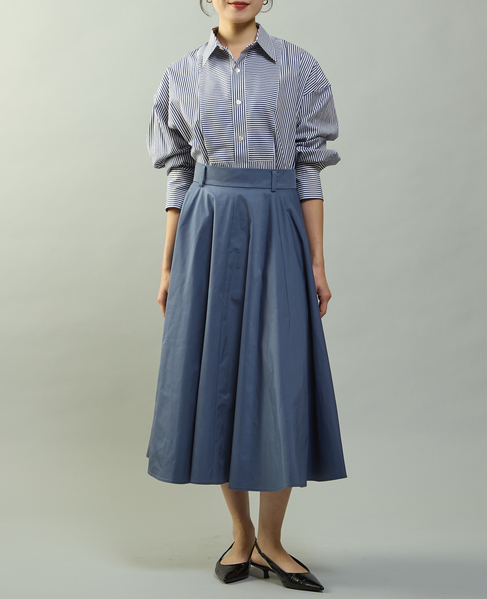 ビブヨークシャツ 詳細画像 ネイビーストライプ 2