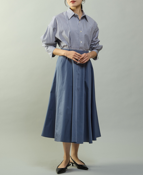 ビブヨークシャツ 詳細画像 ネイビーストライプ 3