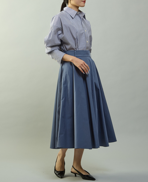 ビブヨークシャツ 詳細画像 ネイビーストライプ 4