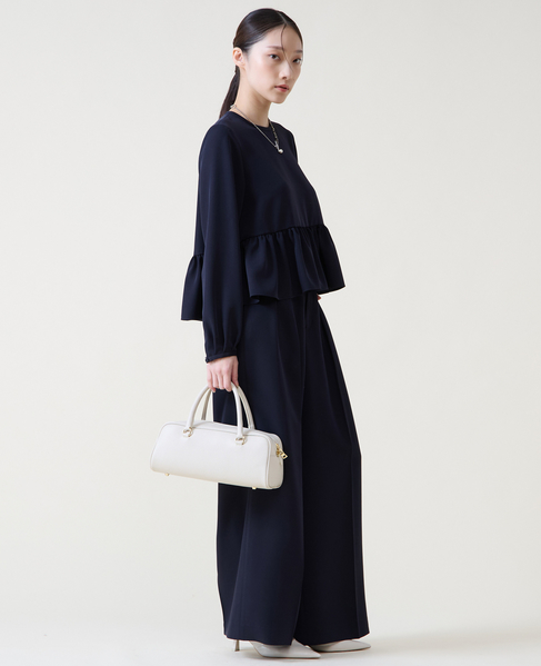 ペプラムブラウス 詳細画像 ネイビー 11