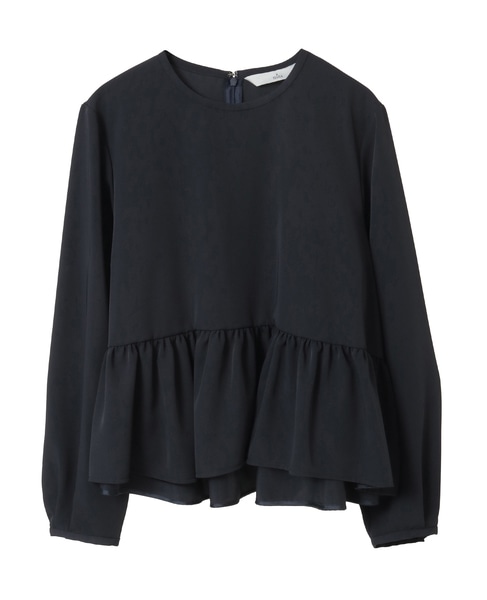 ペプラムブラウス 詳細画像 ネイビー 12