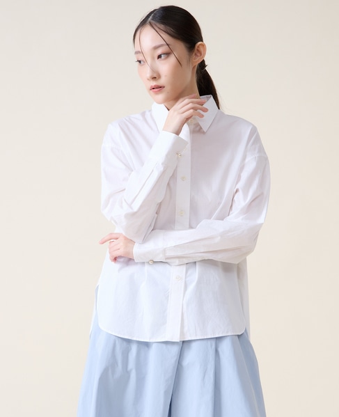 パールカフスシャツ 詳細画像 ホワイト 3