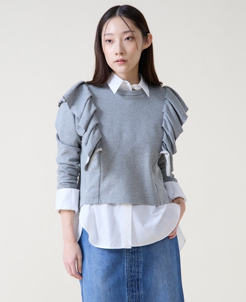 パールカフスシャツ 詳細画像 ホワイト 6