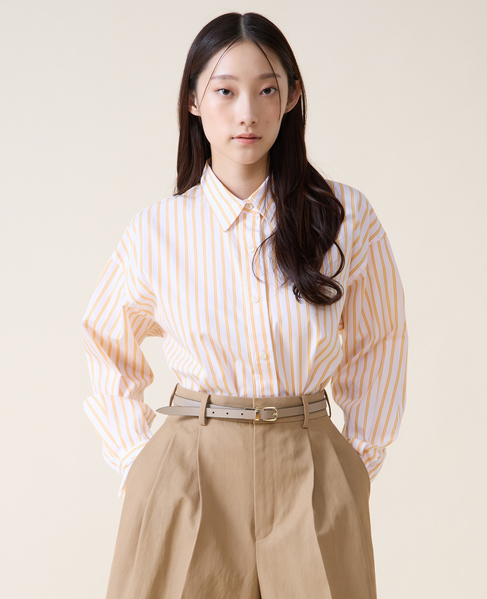 パールカフスシャツ 詳細画像 イエロー 1