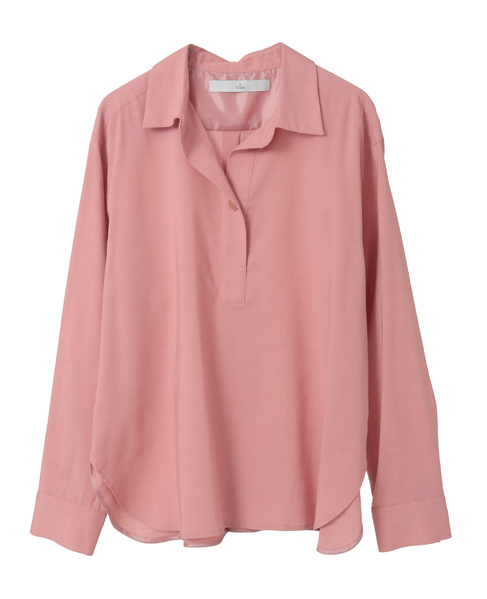 スキッパーシャツ 詳細画像 ピンク 1