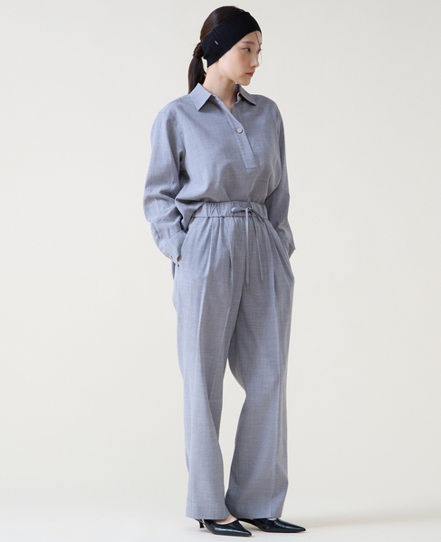 スキッパーシャツ 詳細画像 グレー 8