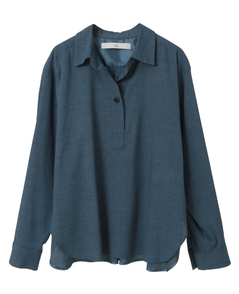 スキッパーシャツ 詳細画像 ネイビー 1