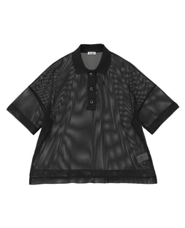 メッシュポロトップス