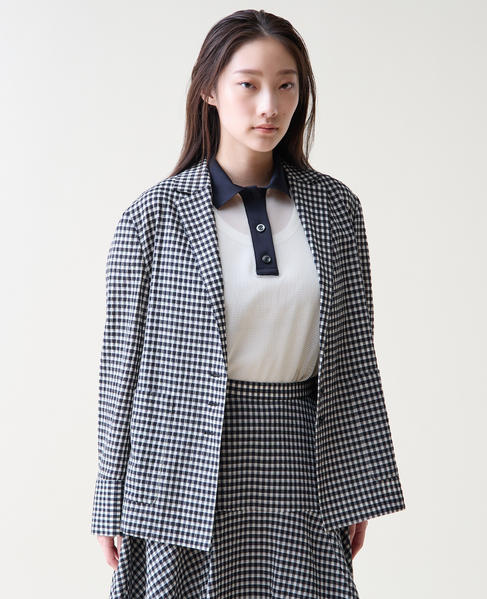 メッシュポロトップス 詳細画像 アイボリー 5