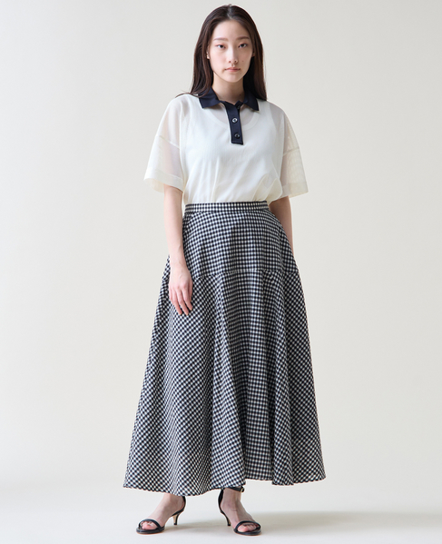 メッシュポロトップス 詳細画像 アイボリー 8