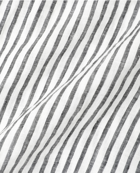 リネンバンドカラーシャツ 詳細画像 ホワイト×ブルー 17