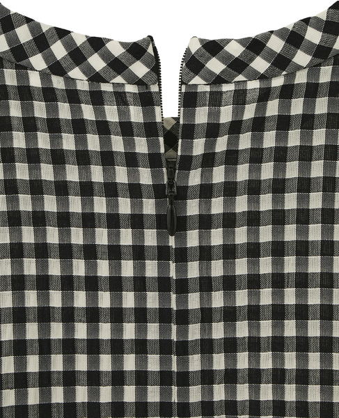 ギンガムチェックTブラウス 詳細画像 ホワイト×ブラック 10