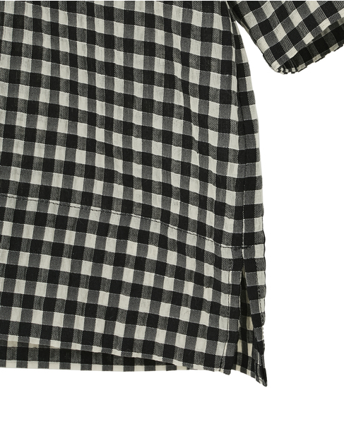 ギンガムチェックTブラウス 詳細画像 ホワイト×ブラック 12