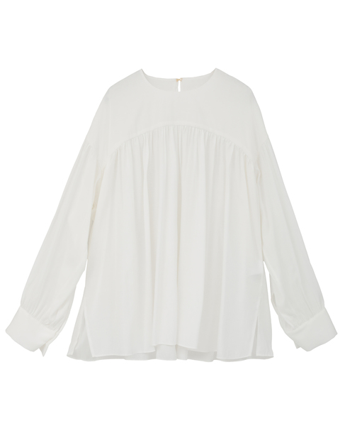 ギャザーブラウス 詳細画像 ホワイト 6