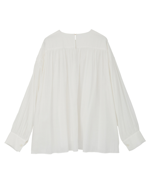 ギャザーブラウス 詳細画像 ホワイト 7