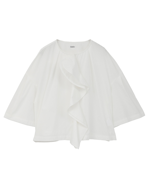 フリルスキッパーブラウス 詳細画像 ホワイト 10