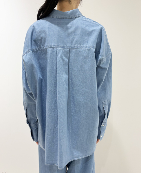 デニムシャツ 詳細画像 ライトブルー 4
