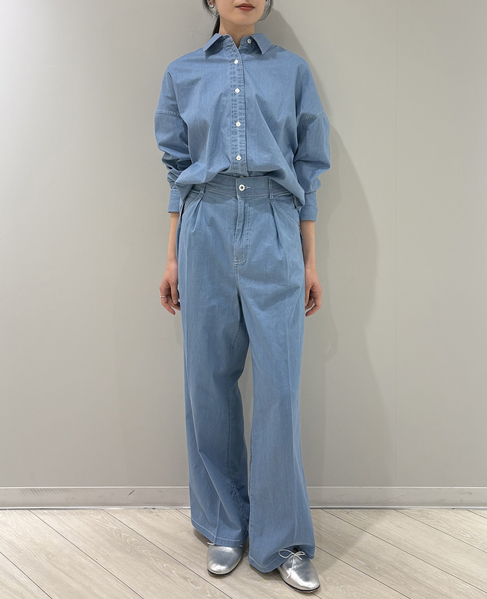 デニムシャツ 詳細画像 ライトブルー 5