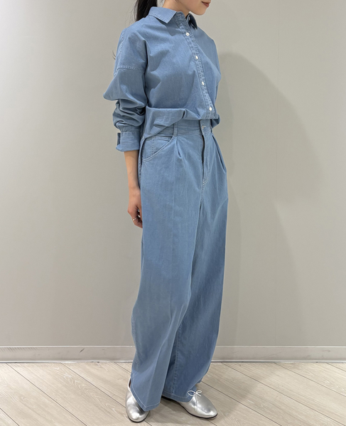 デニムシャツ 詳細画像 ライトブルー 8