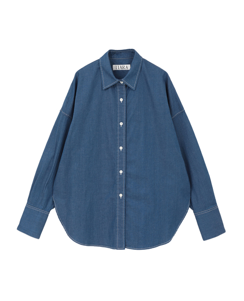 デニムシャツ 詳細画像 インディゴブルー 14