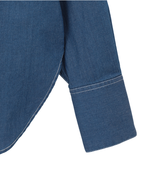 デニムシャツ 詳細画像 インディゴブルー 17