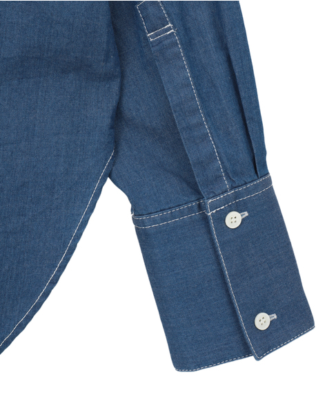 デニムシャツ 詳細画像 インディゴブルー 18