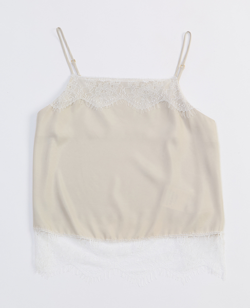 レースキャミソール 詳細画像 ベージュ 1