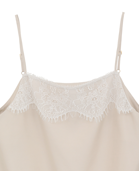 レースキャミソール 詳細画像 ベージュ 4