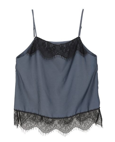 レースキャミソール 詳細画像 ブルー 7