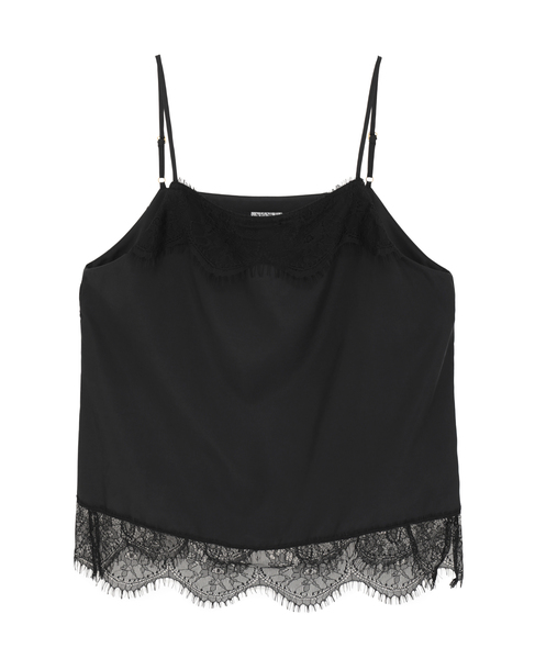 レースキャミソール 詳細画像 ブラック 2
