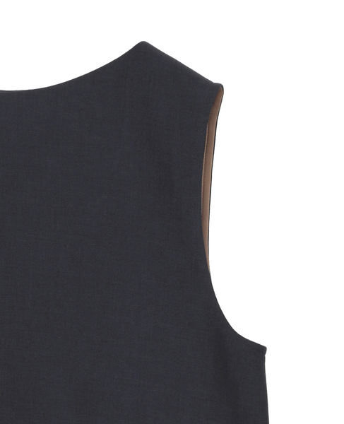 カラーブロックブラウス 詳細画像 ネイビー 4