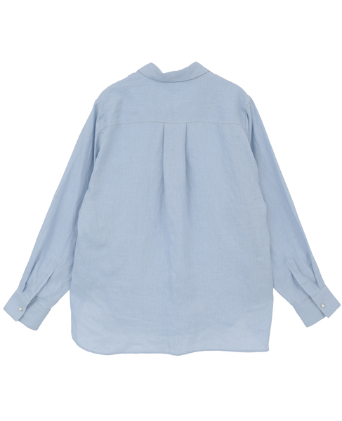 リネンスキッパーシャツ 詳細画像 サックス 2