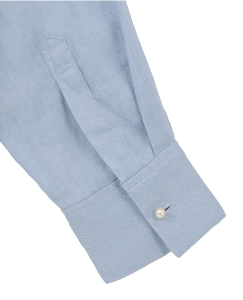 リネンスキッパーシャツ 詳細画像 サックス 5