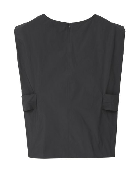 リボンベルトブラウス 詳細画像 ブラック 2