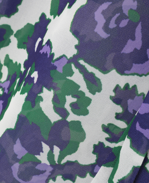 オールドローズプリントヨークフリルブラウス 詳細画像 オフホワイト 14