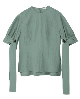 リボンスリーブブラウス