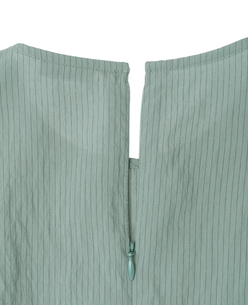 リボンスリーブブラウス 詳細画像 グリーン 6