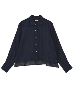 ショートリネンシャツ